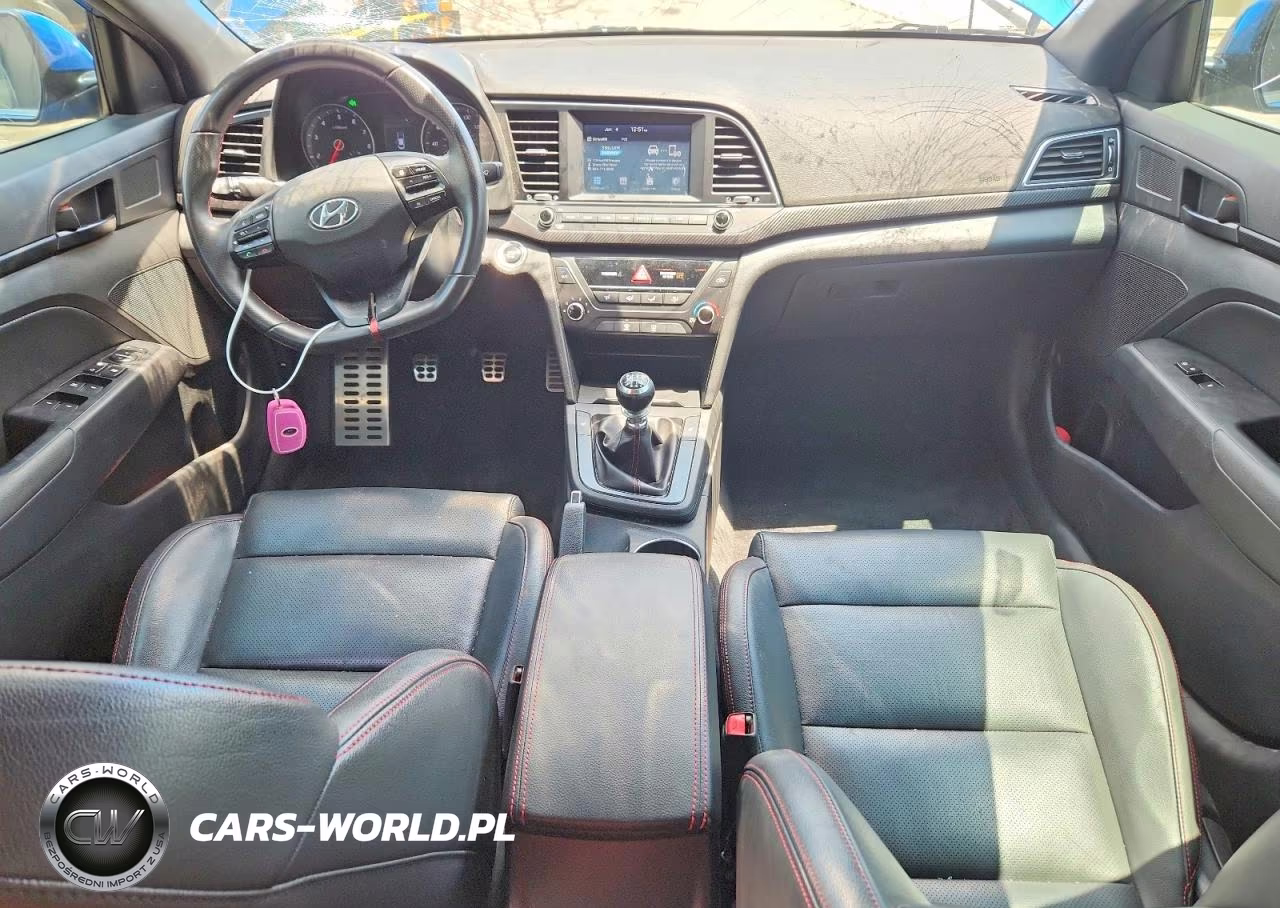 2018 Hyundai Elantra Sport VIN:KMHD04LB5JU468642 - 8