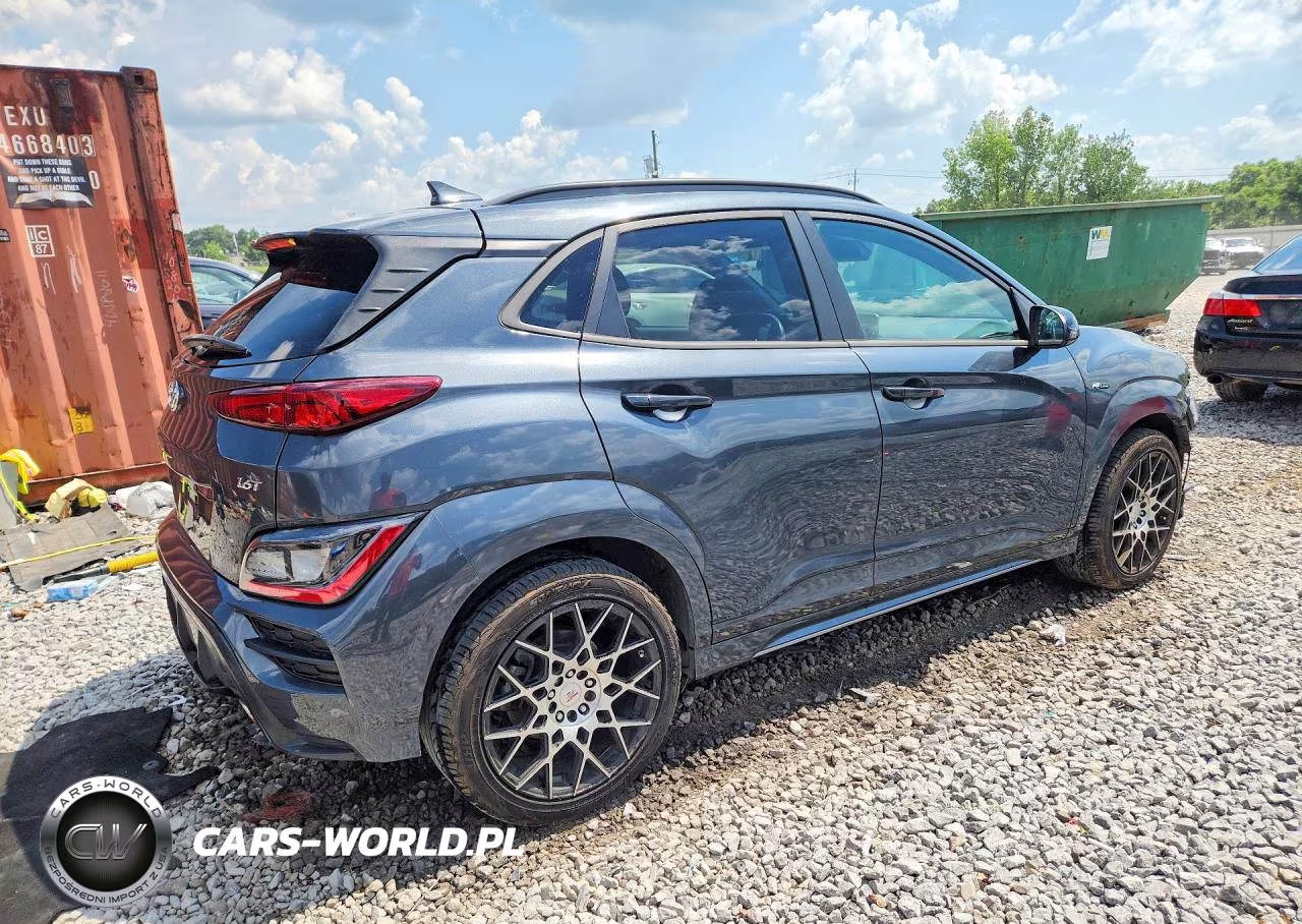 2022 Hyundai Kona N Line VIN:KM8K33A37NU801028 - 3