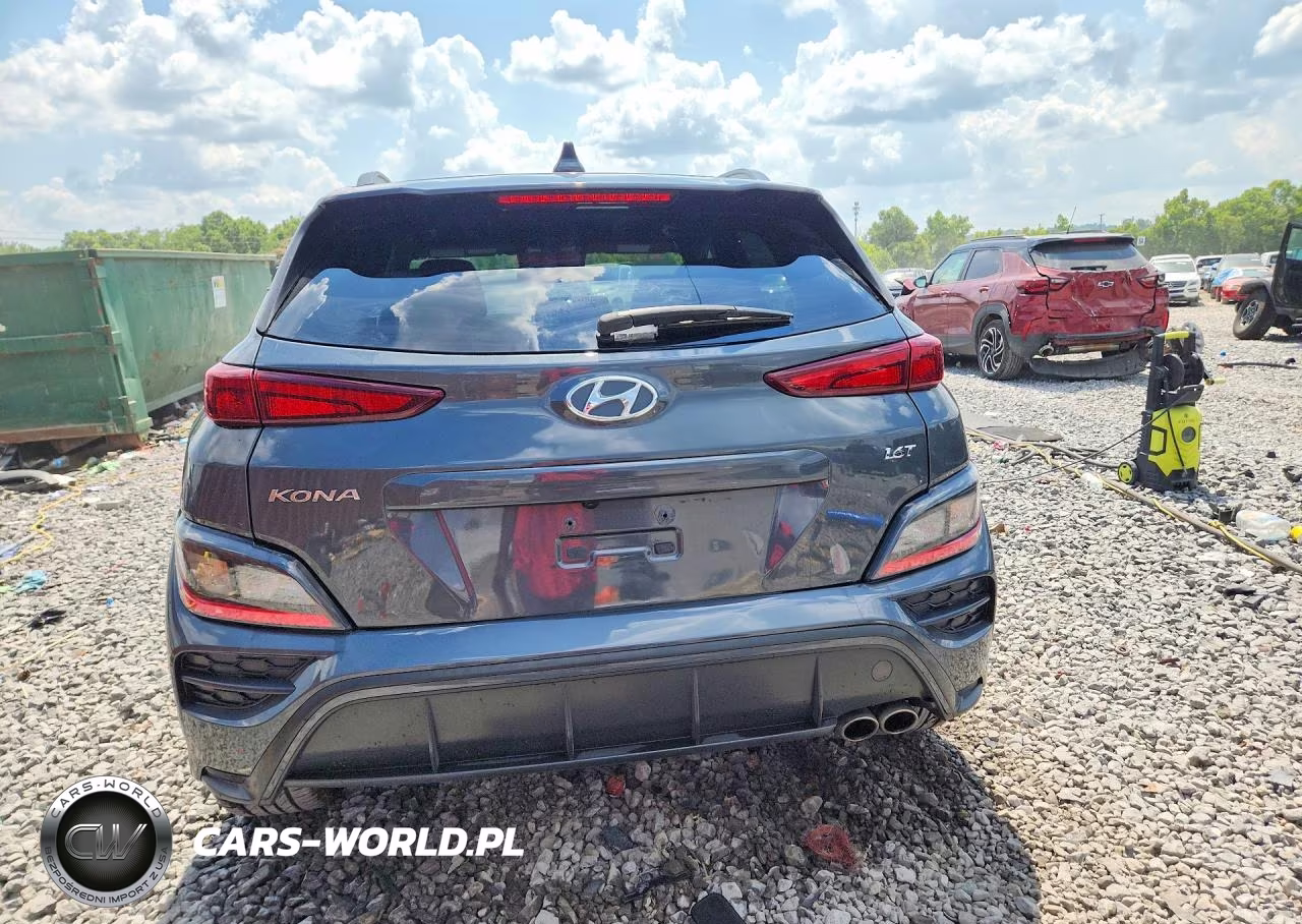 2022 Hyundai Kona N Line VIN:KM8K33A37NU801028 - 6