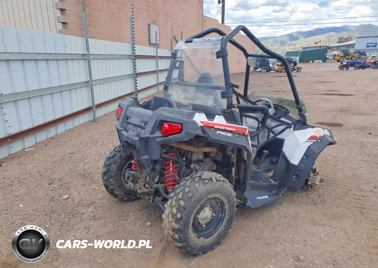 2014 Polaris Sporstman Utility Vehicle VIN:4XABH33A1EA128103 - 4