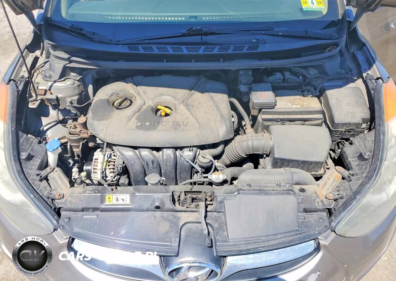 2013 Hyundai Elantra Gls VIN:5NPDH4AE3DH272014 - 11