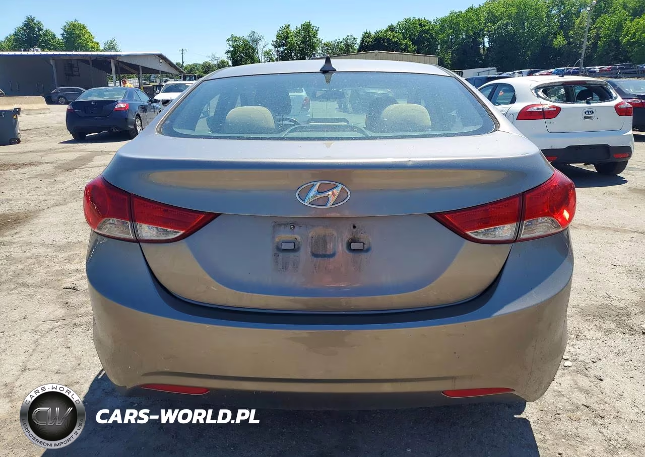 2013 Hyundai Elantra Gls VIN:5NPDH4AE3DH272014 - 6