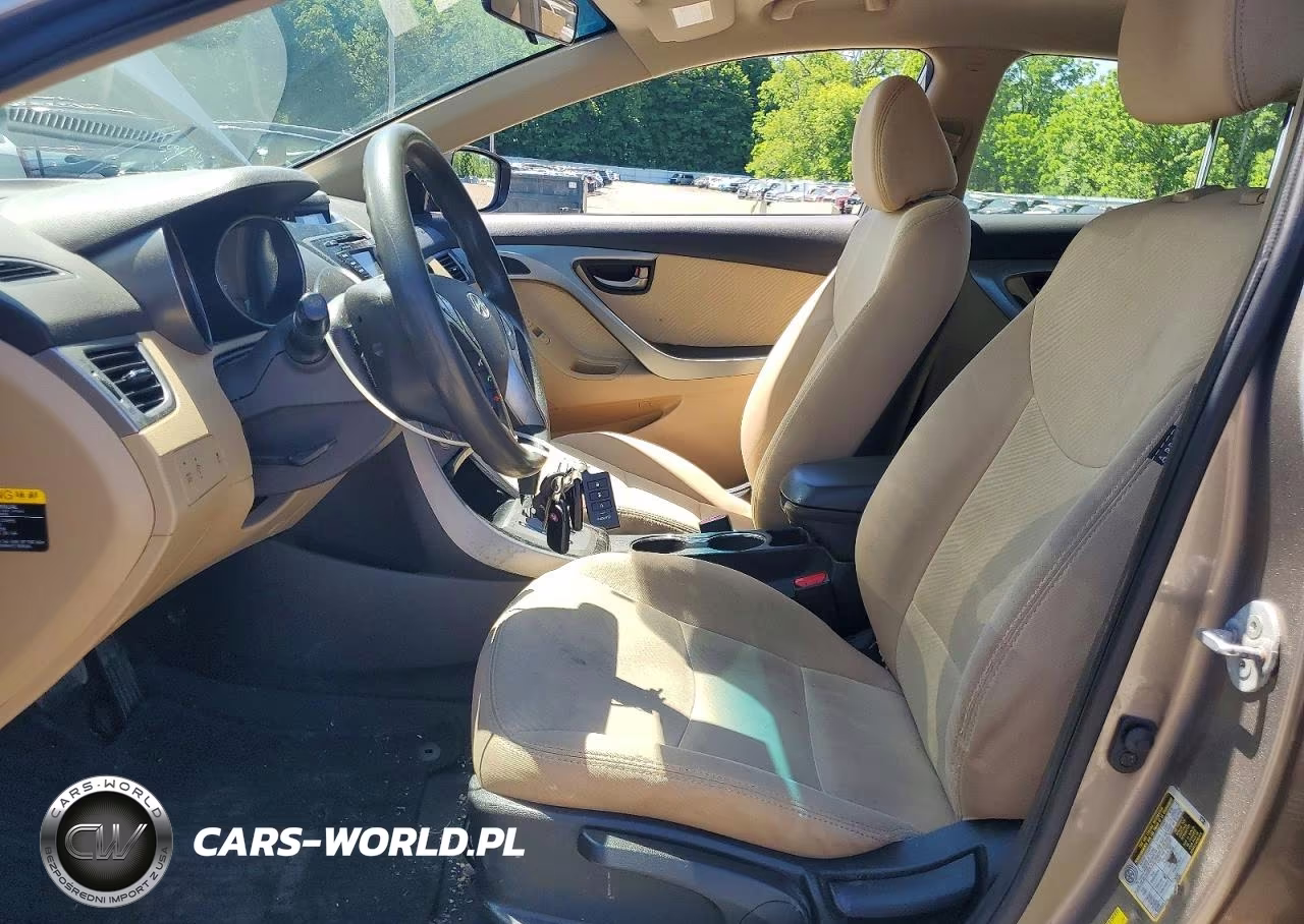 2013 Hyundai Elantra Gls VIN:5NPDH4AE3DH272014 - 7