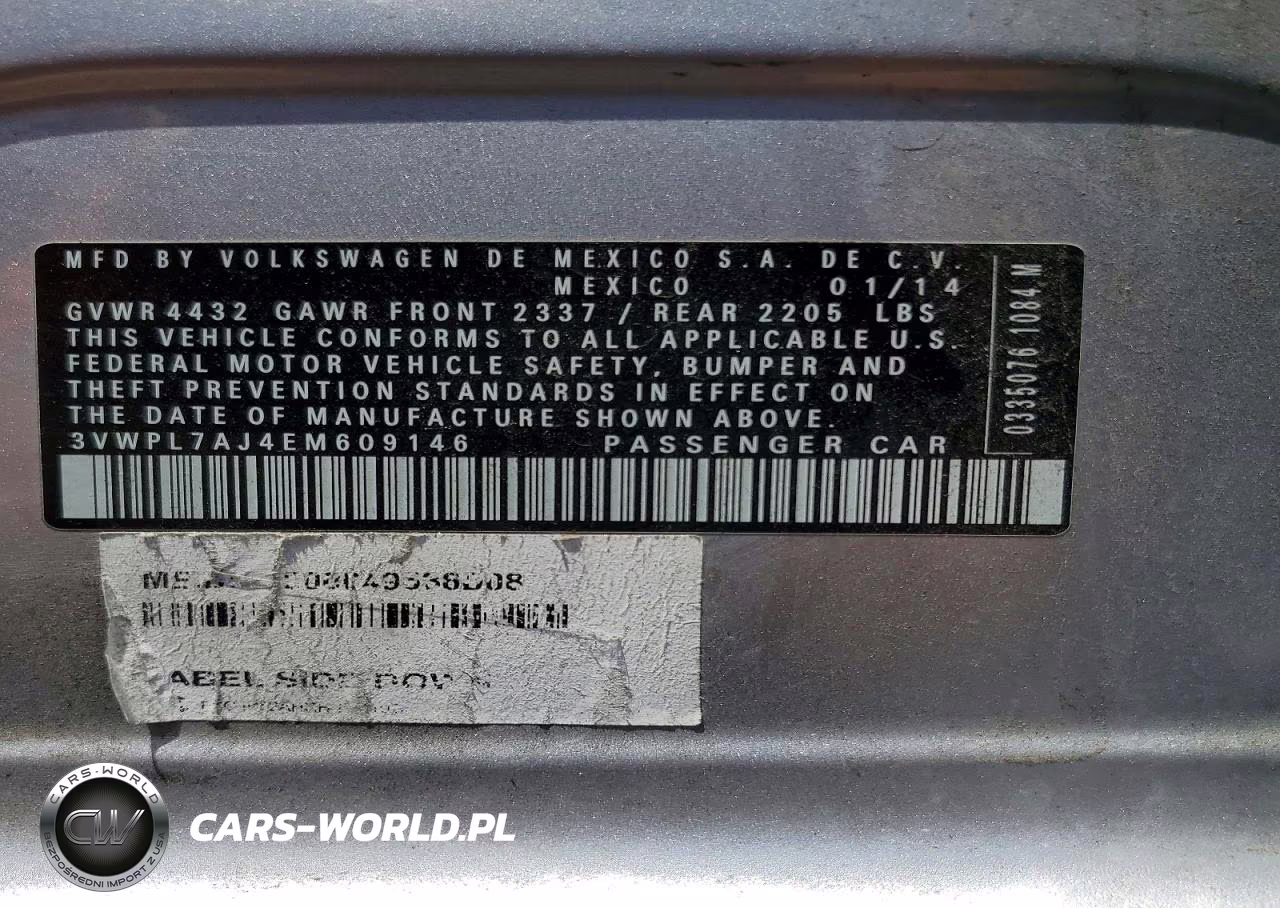2014 Volkswagen Jetta Tdi VIN:3VWPL7AJ4EM609146 - 12