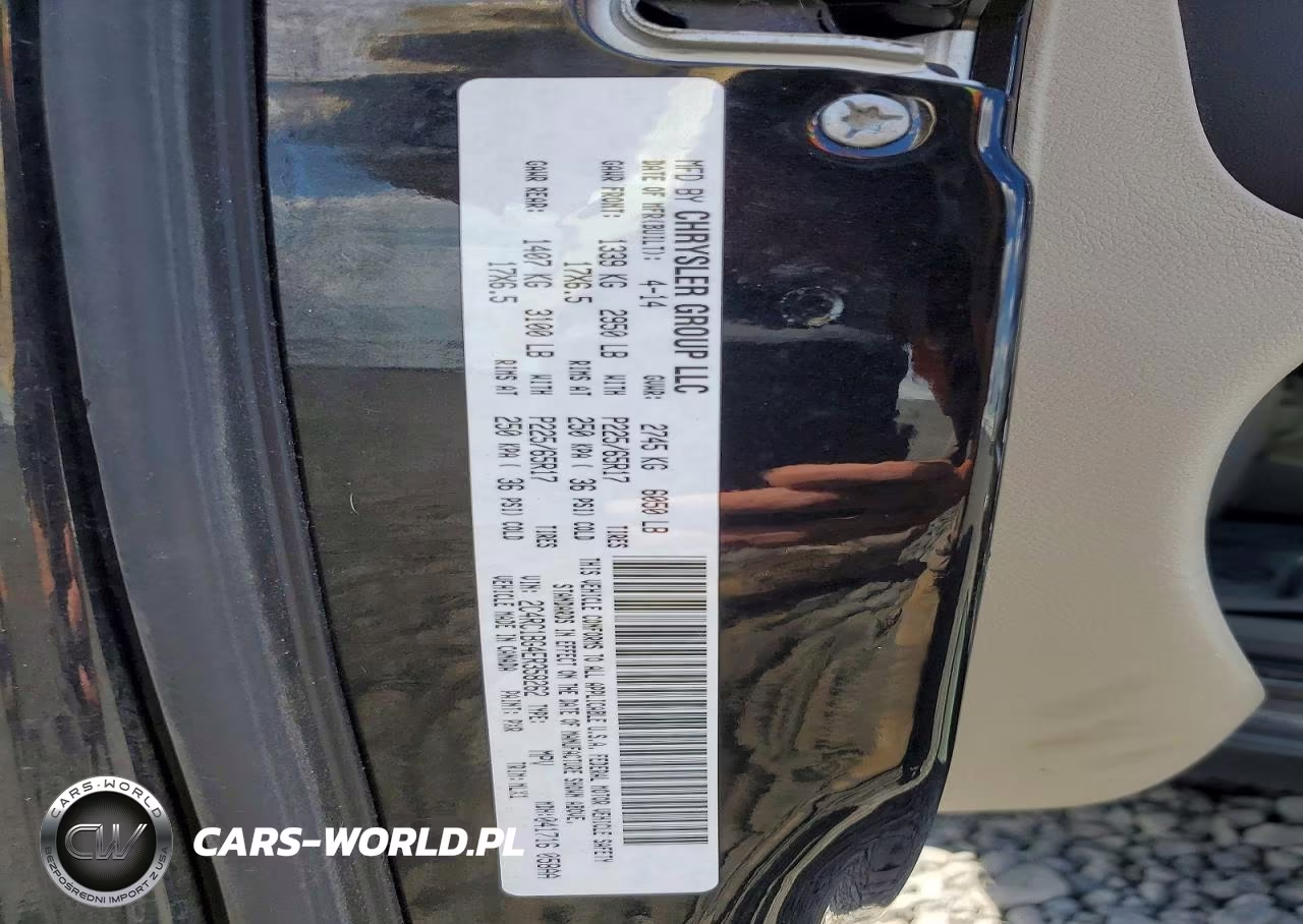 2014 Chrysler Town & Country Touring VIN:2C4RC1BG4ER358262 - 13