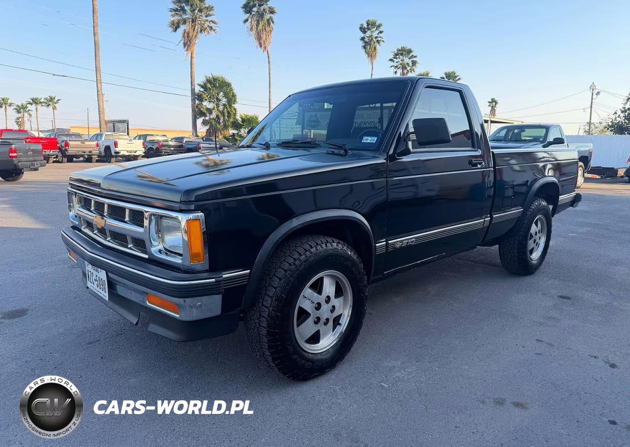 1993 Chevrolet S Truck S10 VIN:1GCCS14R5P8158593 - 2