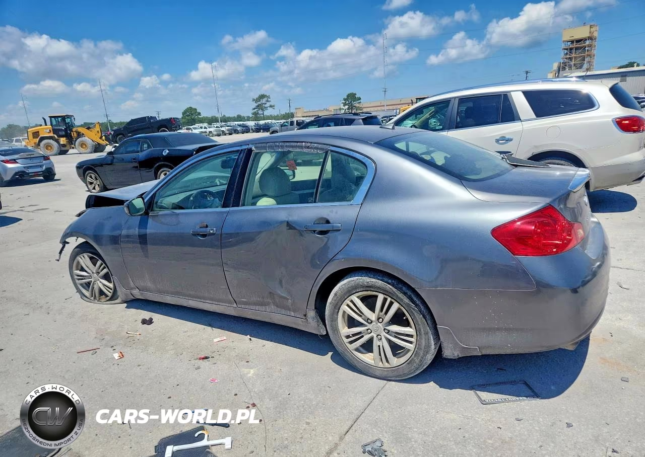 2012 Infiniti G25 Sedan Base VIN:JN1DV6AP8CM811868 - 2