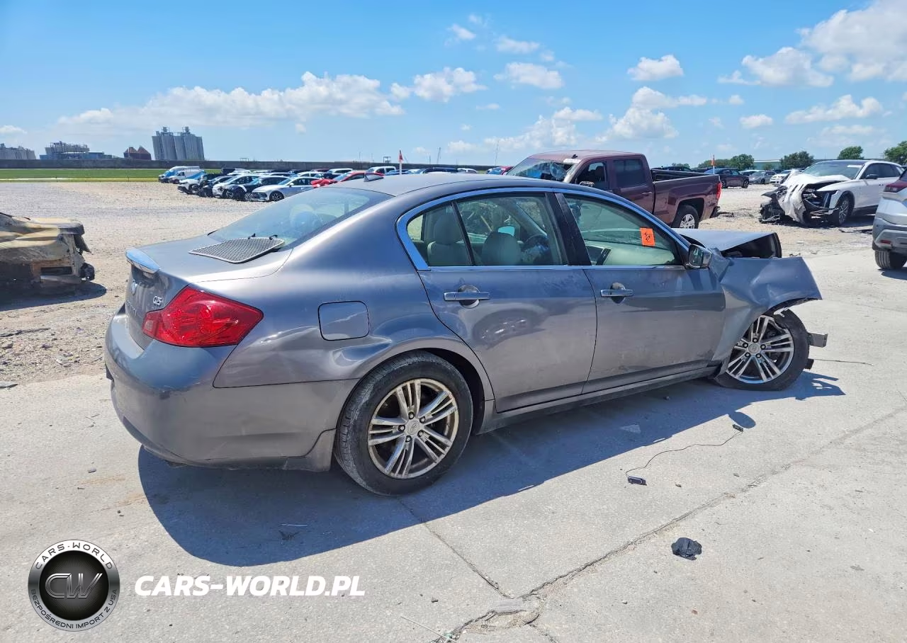 2012 Infiniti G25 Sedan Base VIN:JN1DV6AP8CM811868 - 3