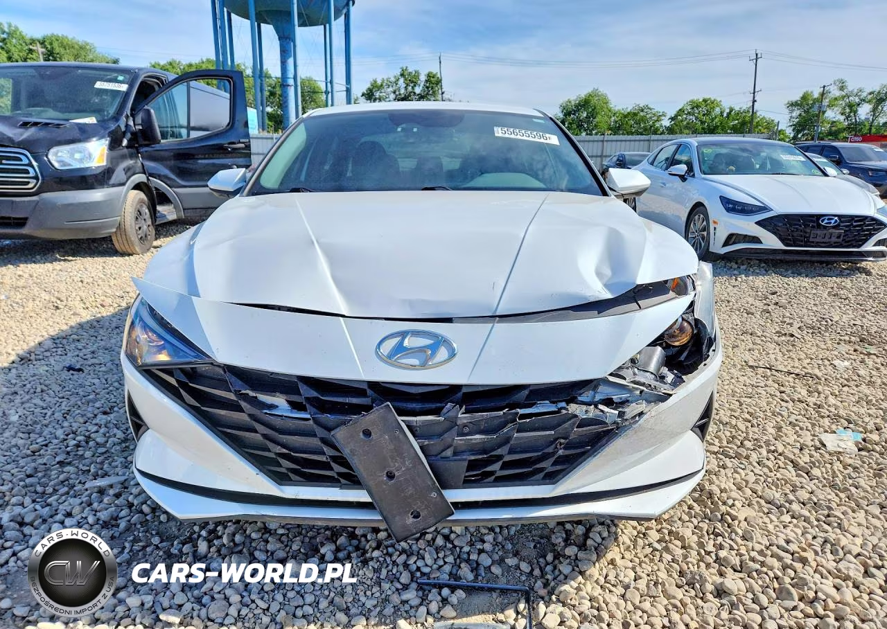 2022 Hyundai Elantra Sel VIN:5NPLS4AGXNH057343 - 5