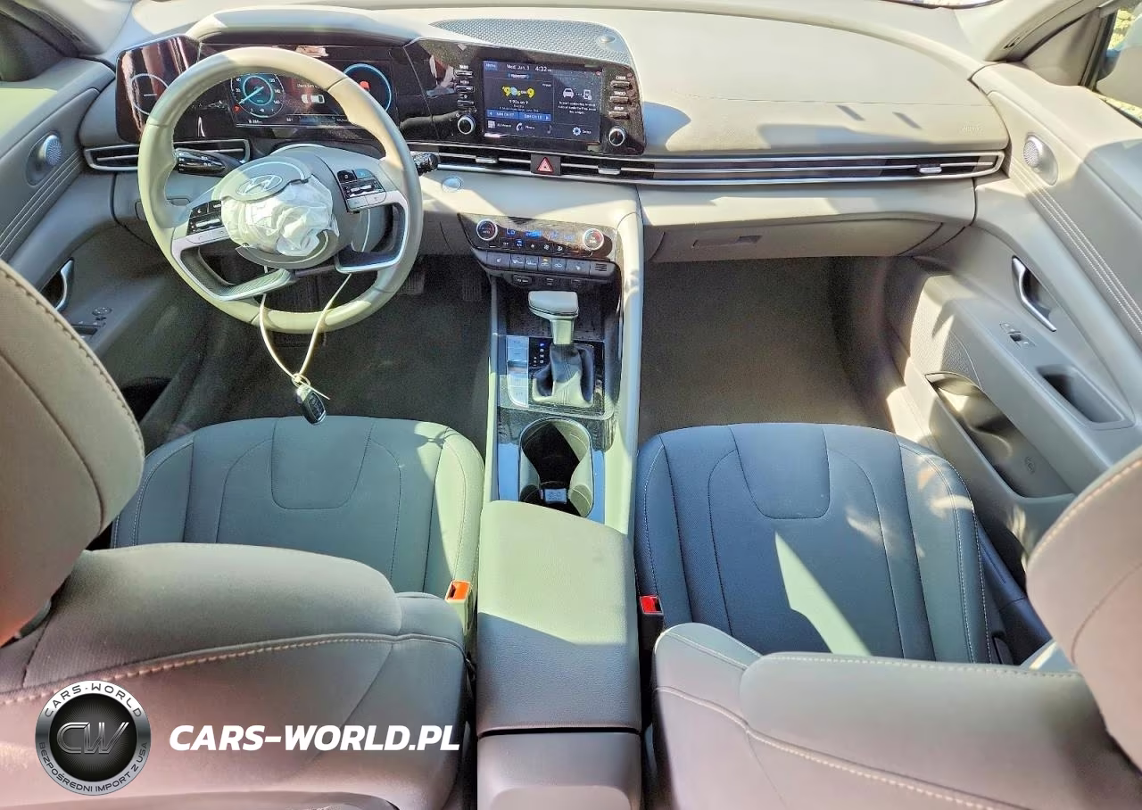 2022 Hyundai Elantra Sel VIN:5NPLS4AGXNH057343 - 8