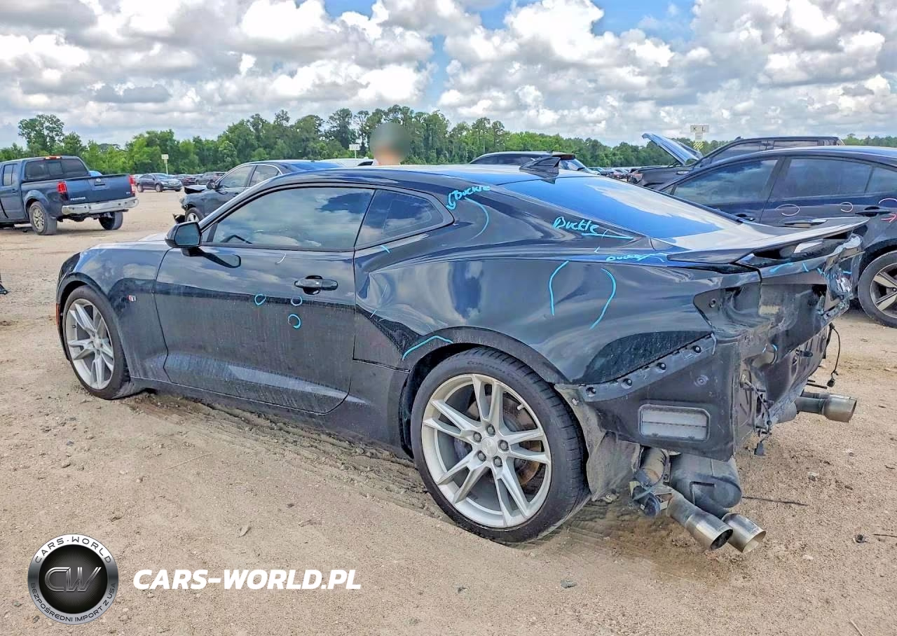 2019 Chevrolet Camaro Ss VIN:1G1FH1R74K0122722 - 2
