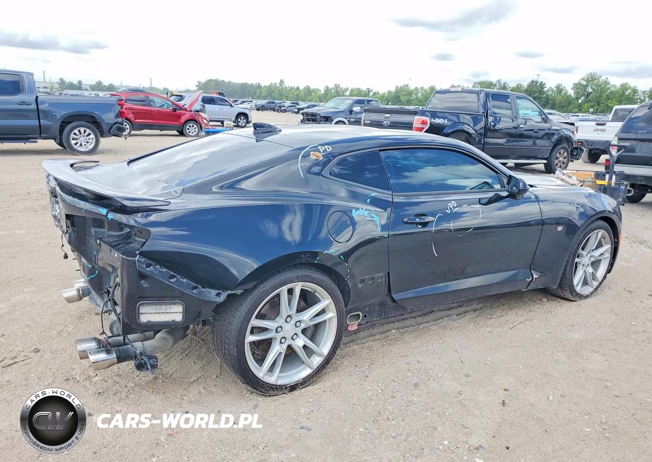 2019 Chevrolet Camaro Ss VIN:1G1FH1R74K0122722 - 3