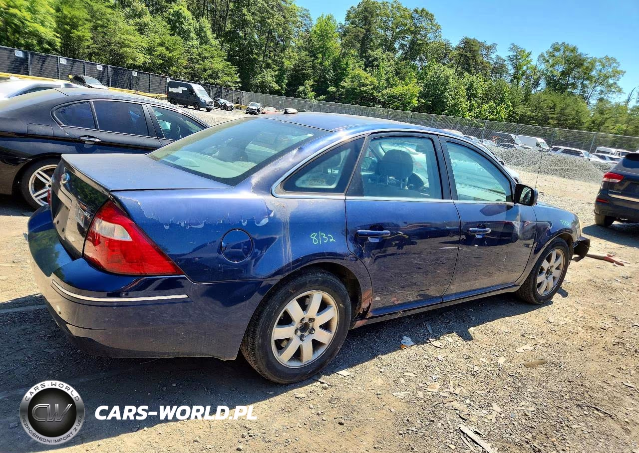 2007 Ford Five Hundred Sel VIN:1FAHP24177G139322 - 3
