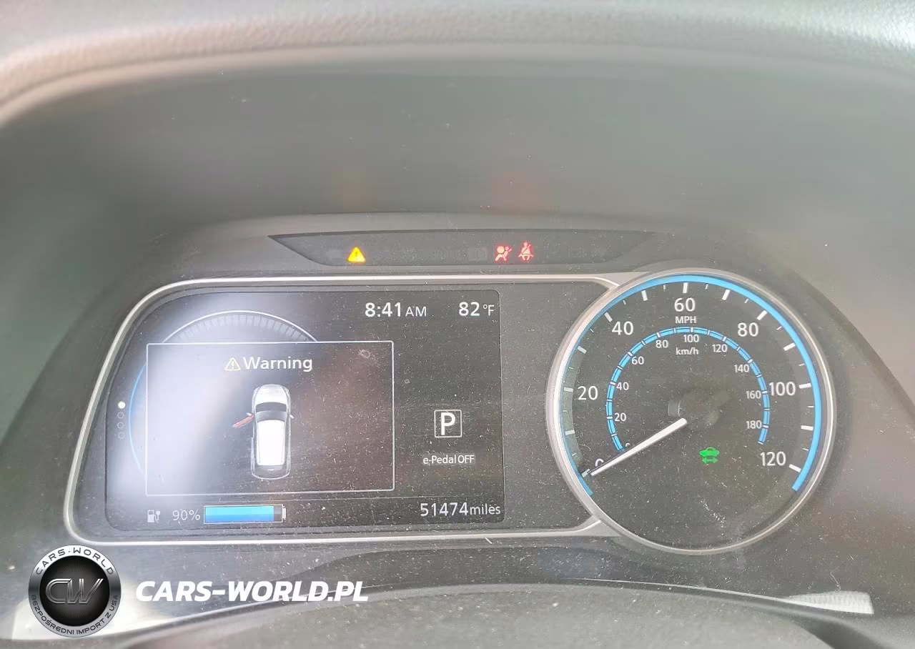 2021 Nissan Leaf Sv VIN:1N4AZ1CV6MC554208 - 9