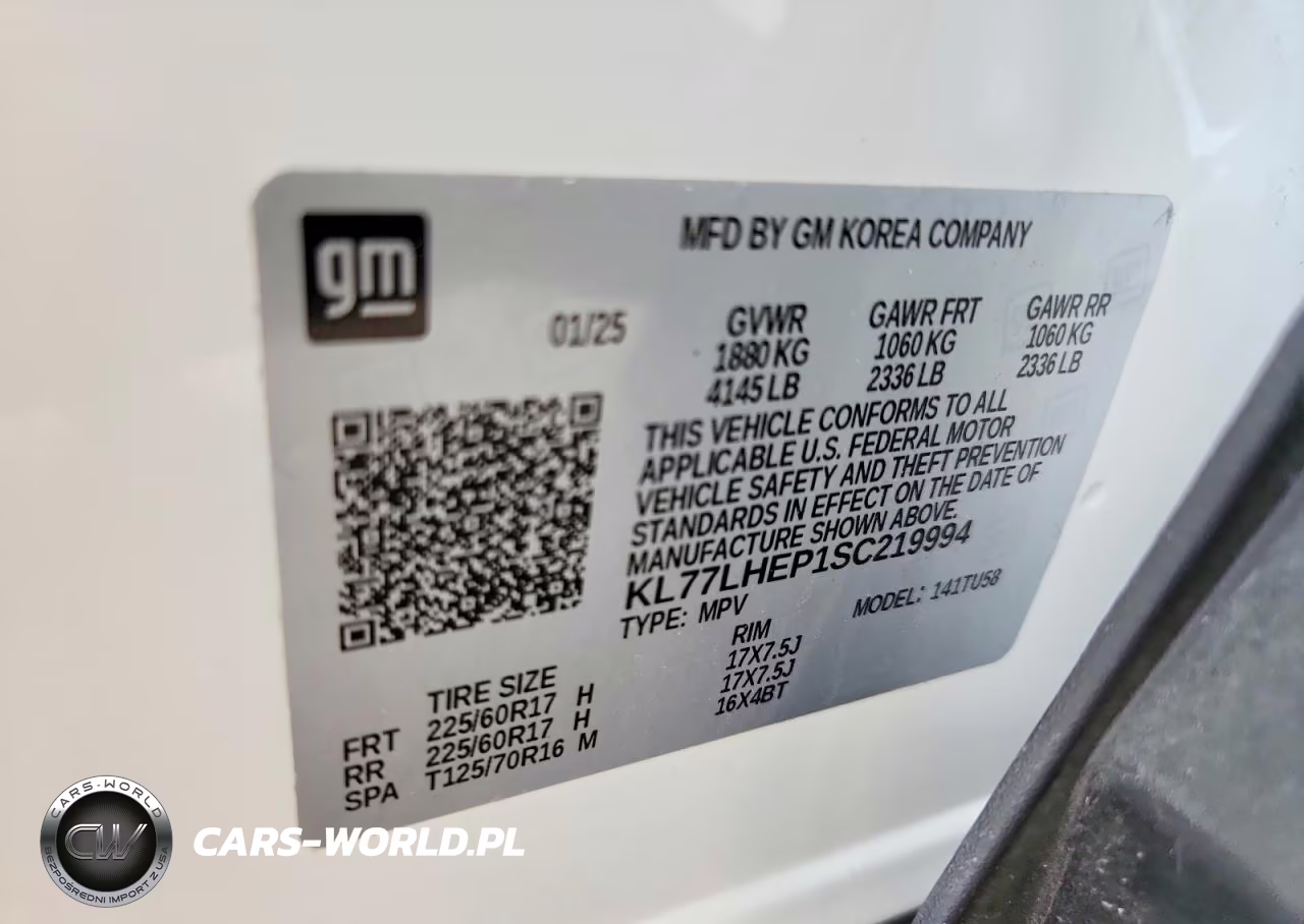 2025 Chevrolet Trax 1Lt VIN:KL77LHEP1SC219994 - 13