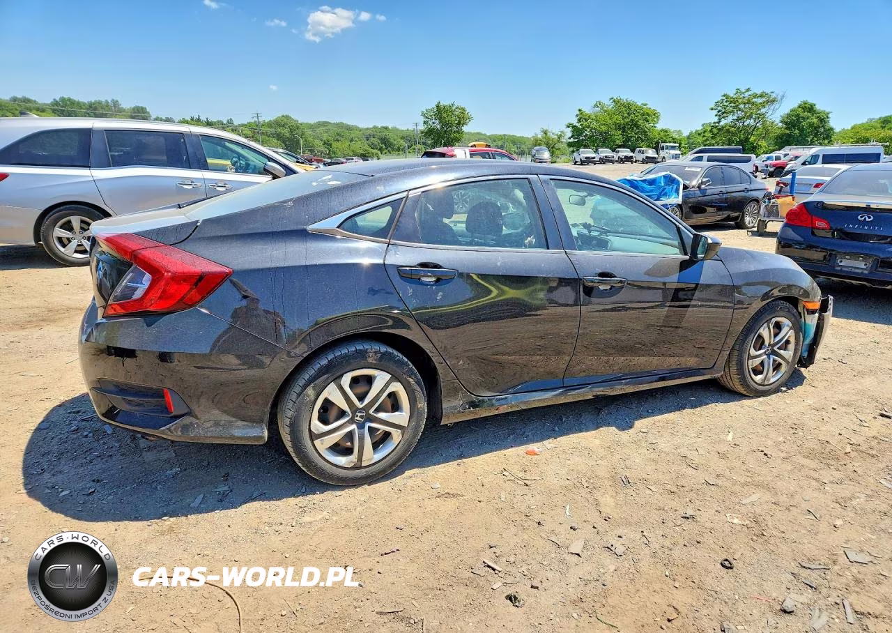 2018 Honda Civic Lx VIN:2HGFC2F56JH521366 - 3