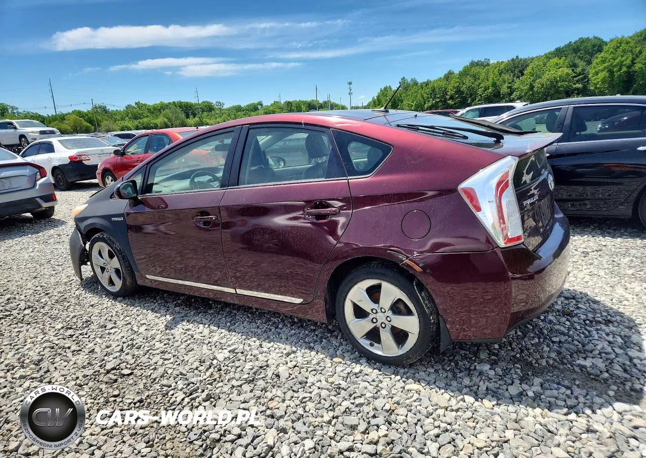 2013 Toyota Prius Persona Series Se VIN:JTDKN3DU6D5571820 - 2