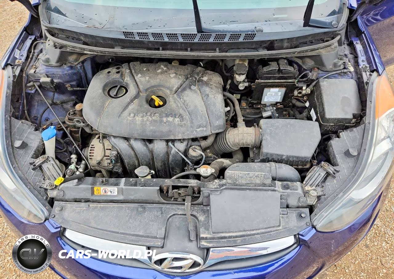 2013 Hyundai Elantra Gls VIN:5NPDH4AE4DH447662 - 11