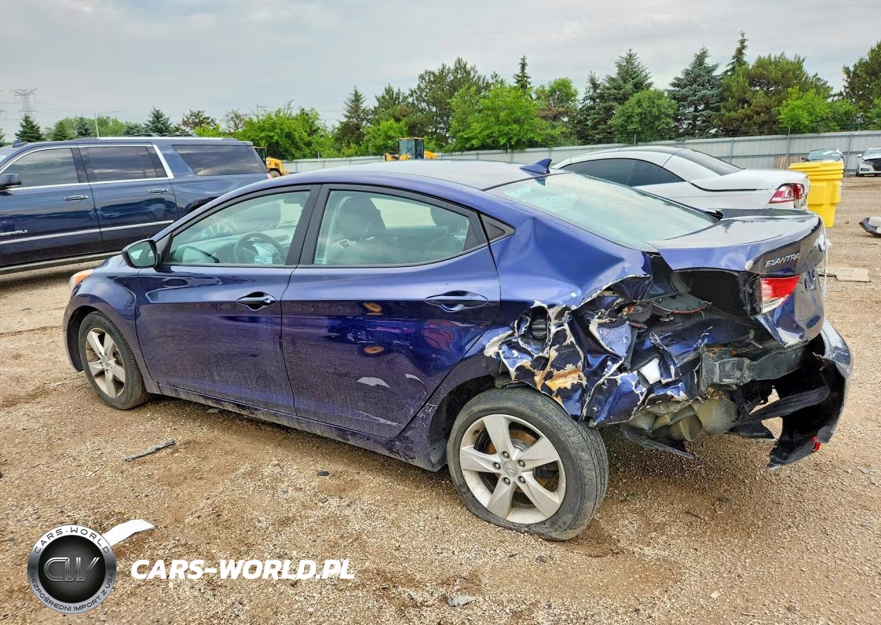 2013 Hyundai Elantra Gls VIN:5NPDH4AE4DH447662 - 2
