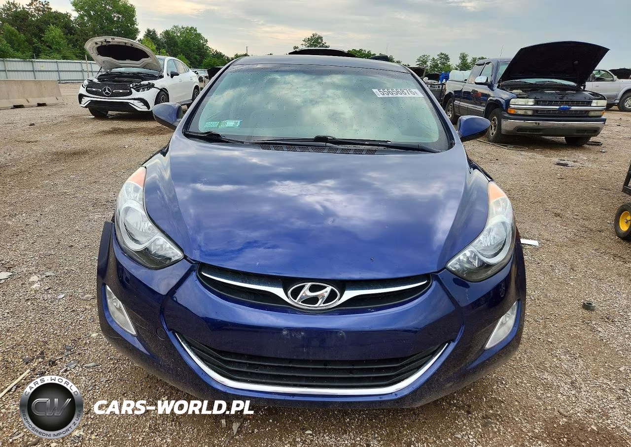 2013 Hyundai Elantra Gls VIN:5NPDH4AE4DH447662 - 5