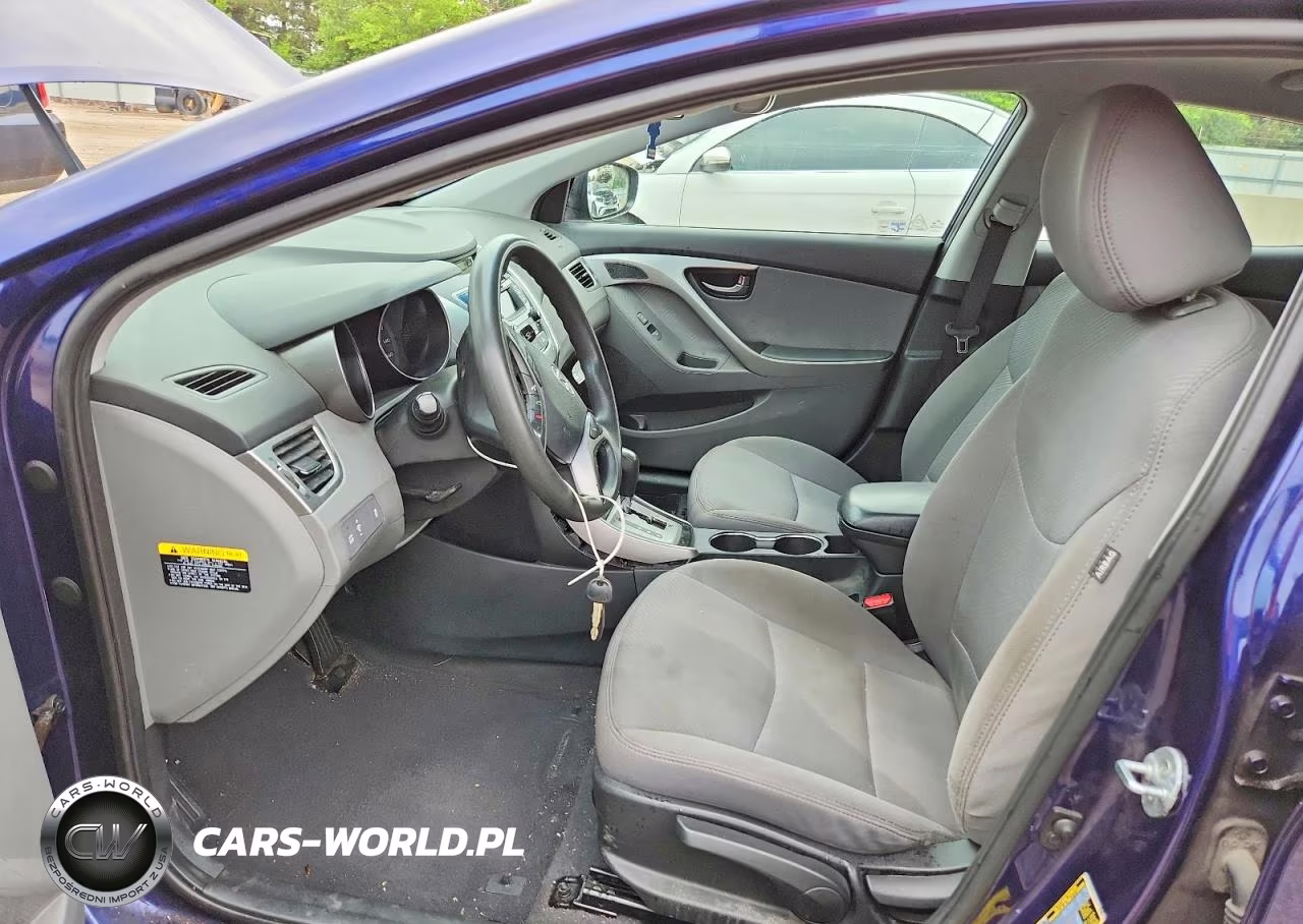 2013 Hyundai Elantra Gls VIN:5NPDH4AE4DH447662 - 7