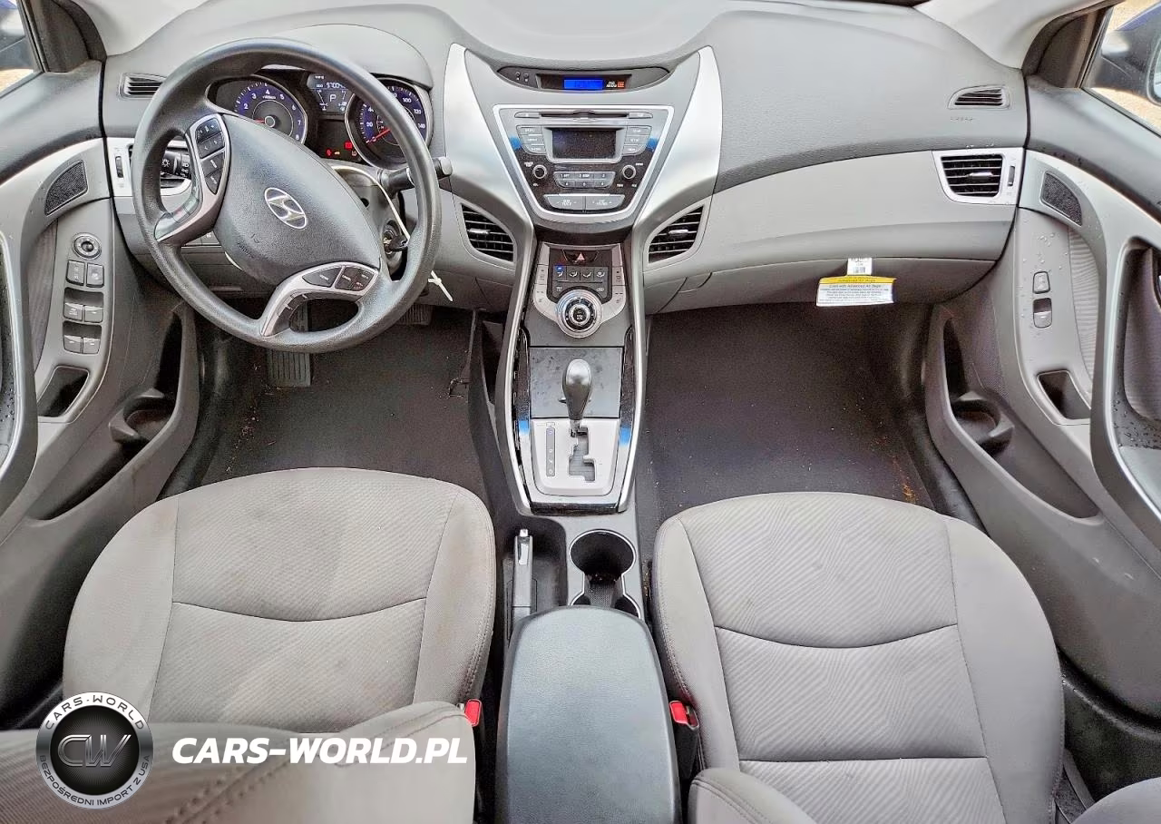 2013 Hyundai Elantra Gls VIN:5NPDH4AE4DH447662 - 8