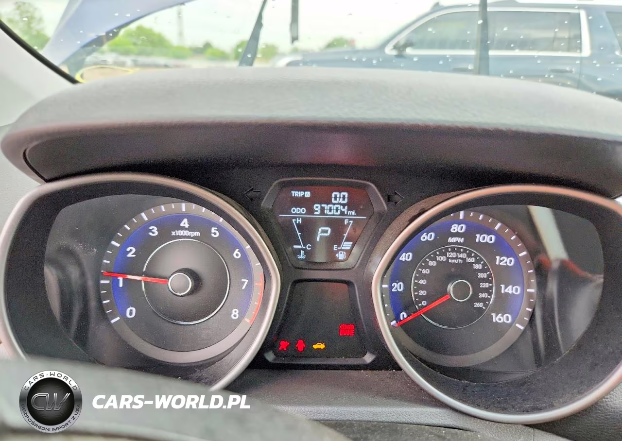 2013 Hyundai Elantra Gls VIN:5NPDH4AE4DH447662 - 9