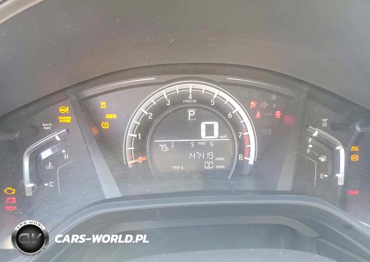 2017 Honda Cr-V Lx VIN:2HKRW6H37HH218605 - 9