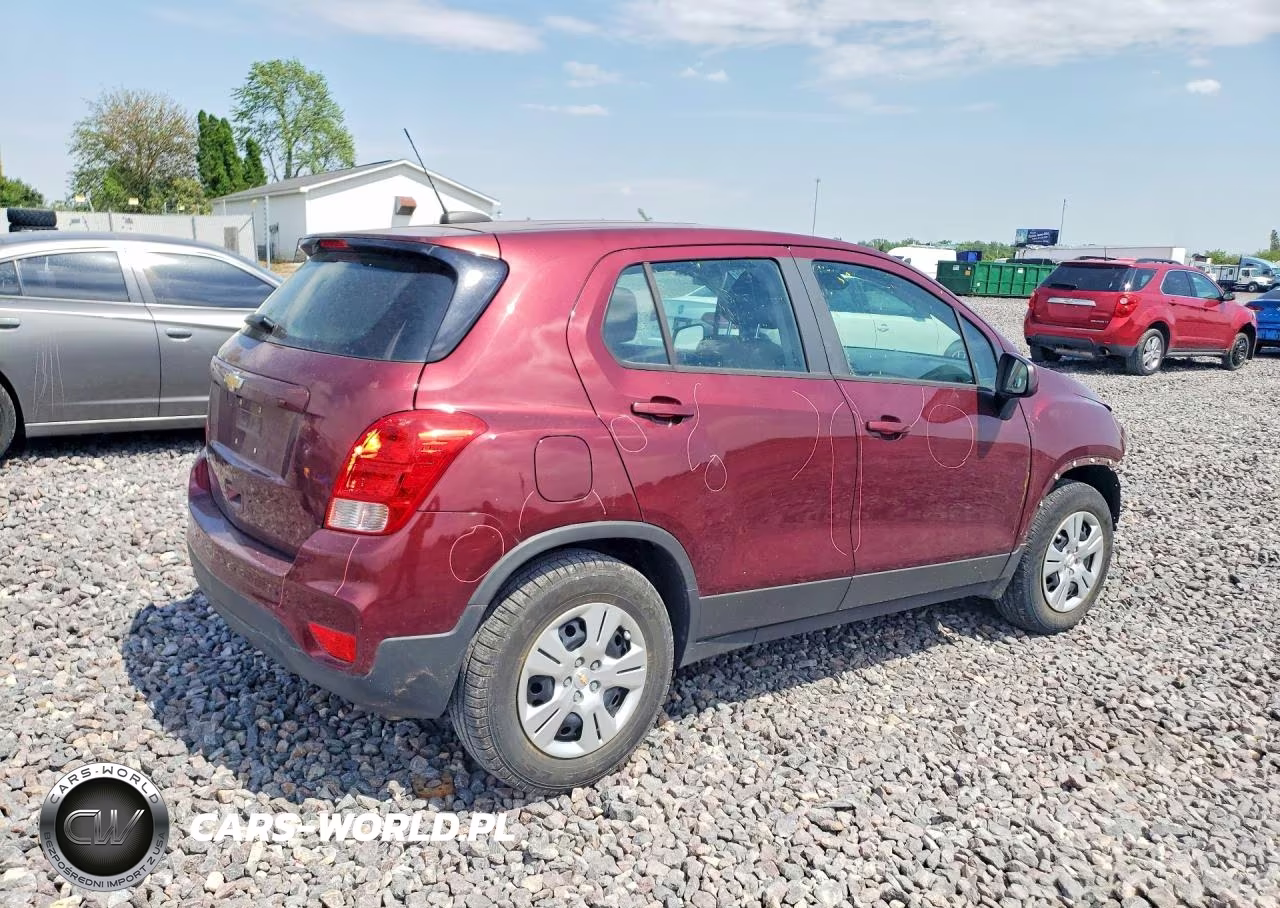 2017 Chevrolet Trax Ls VIN:3GNCJKSB9HL226869 - 3