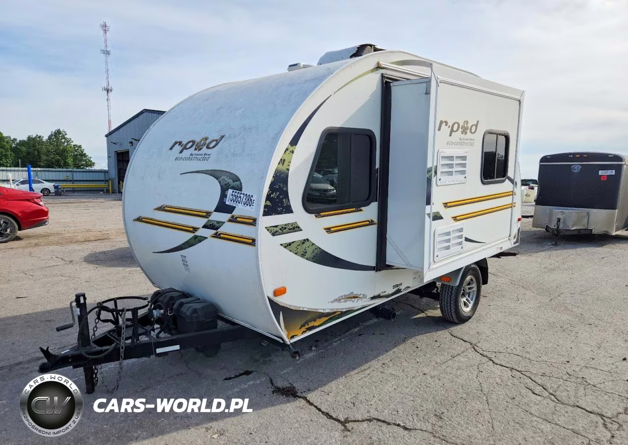 2011 Forest River Rpod Camper VIN:4X4TRP712BL007411 - 2