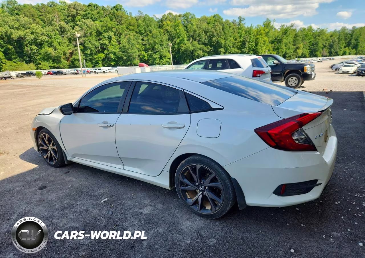2020 Honda Civic Sport VIN:2HGFC2E8XLH599440 - 2