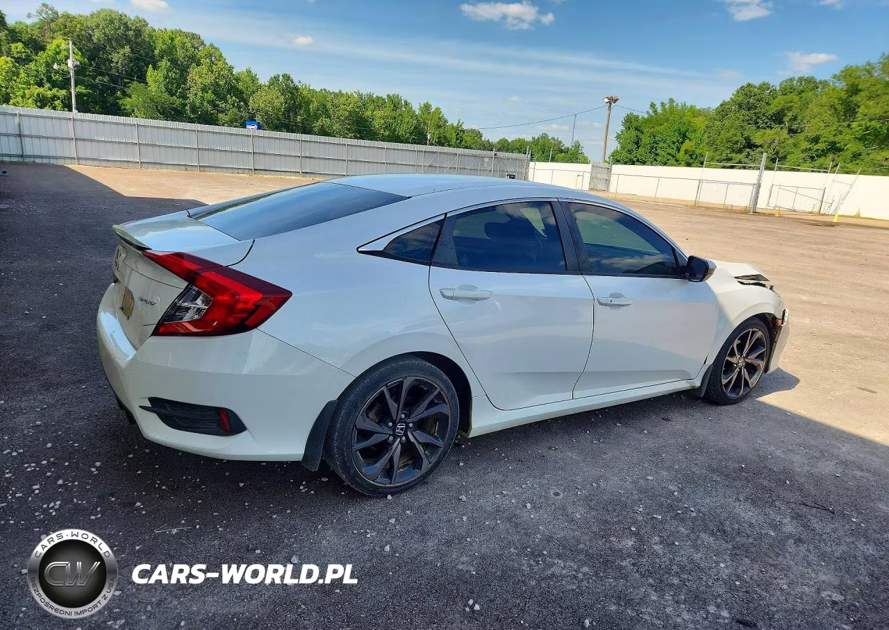 2020 Honda Civic Sport VIN:2HGFC2E8XLH599440 - 3