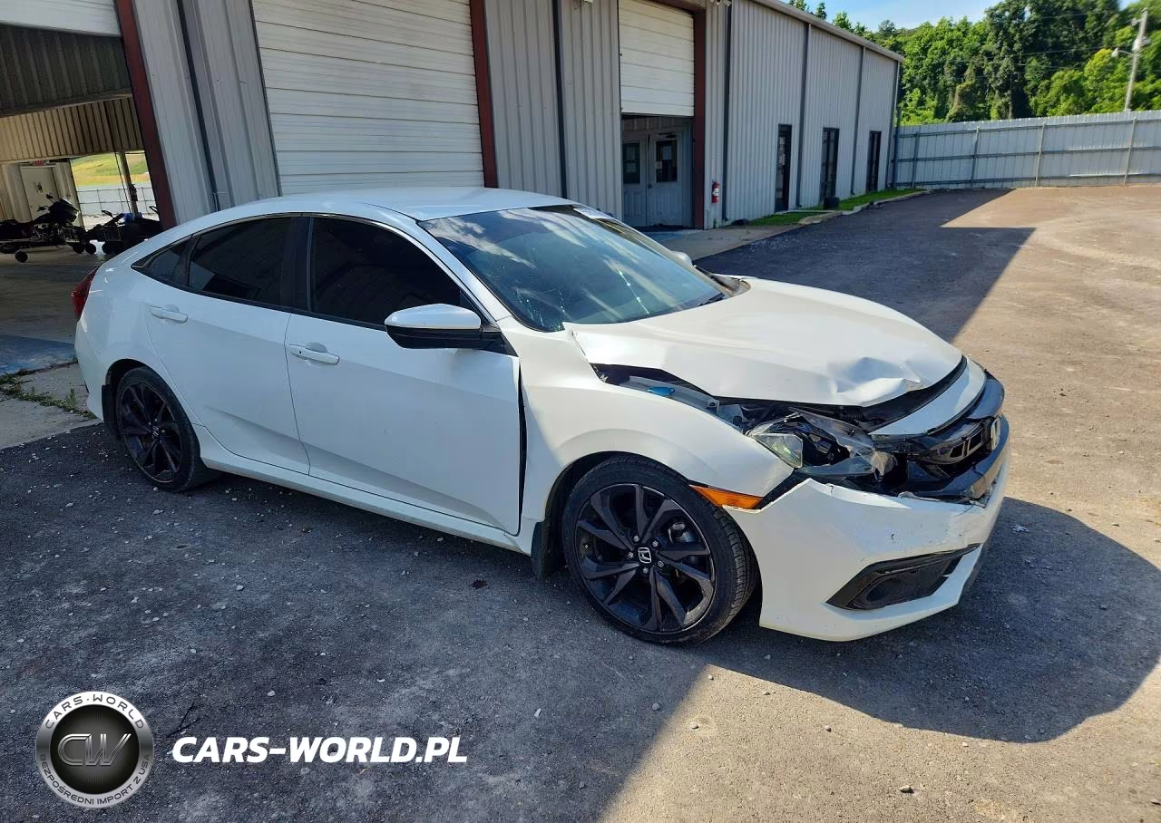 2020 Honda Civic Sport VIN:2HGFC2E8XLH599440 - 4