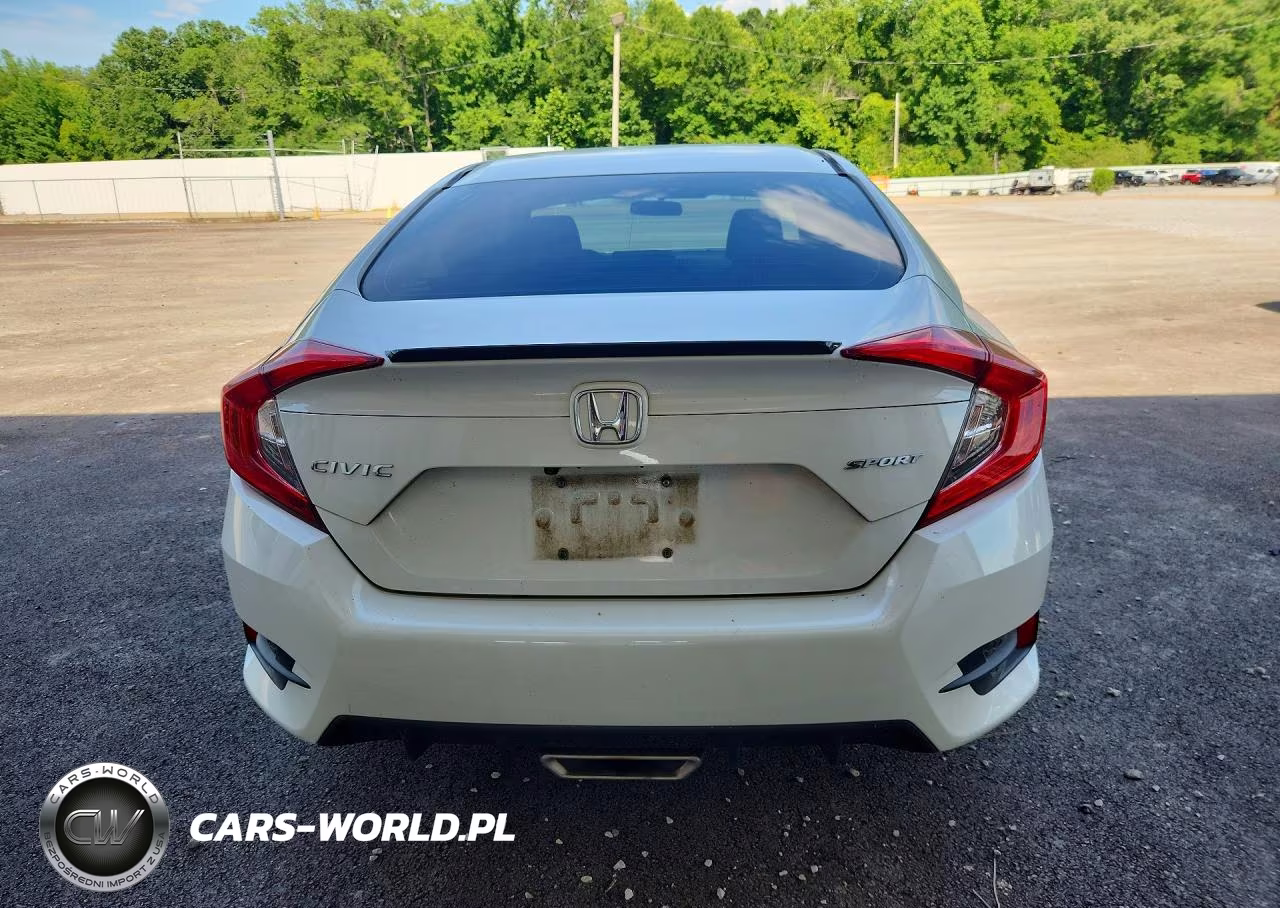 2020 Honda Civic Sport VIN:2HGFC2E8XLH599440 - 6