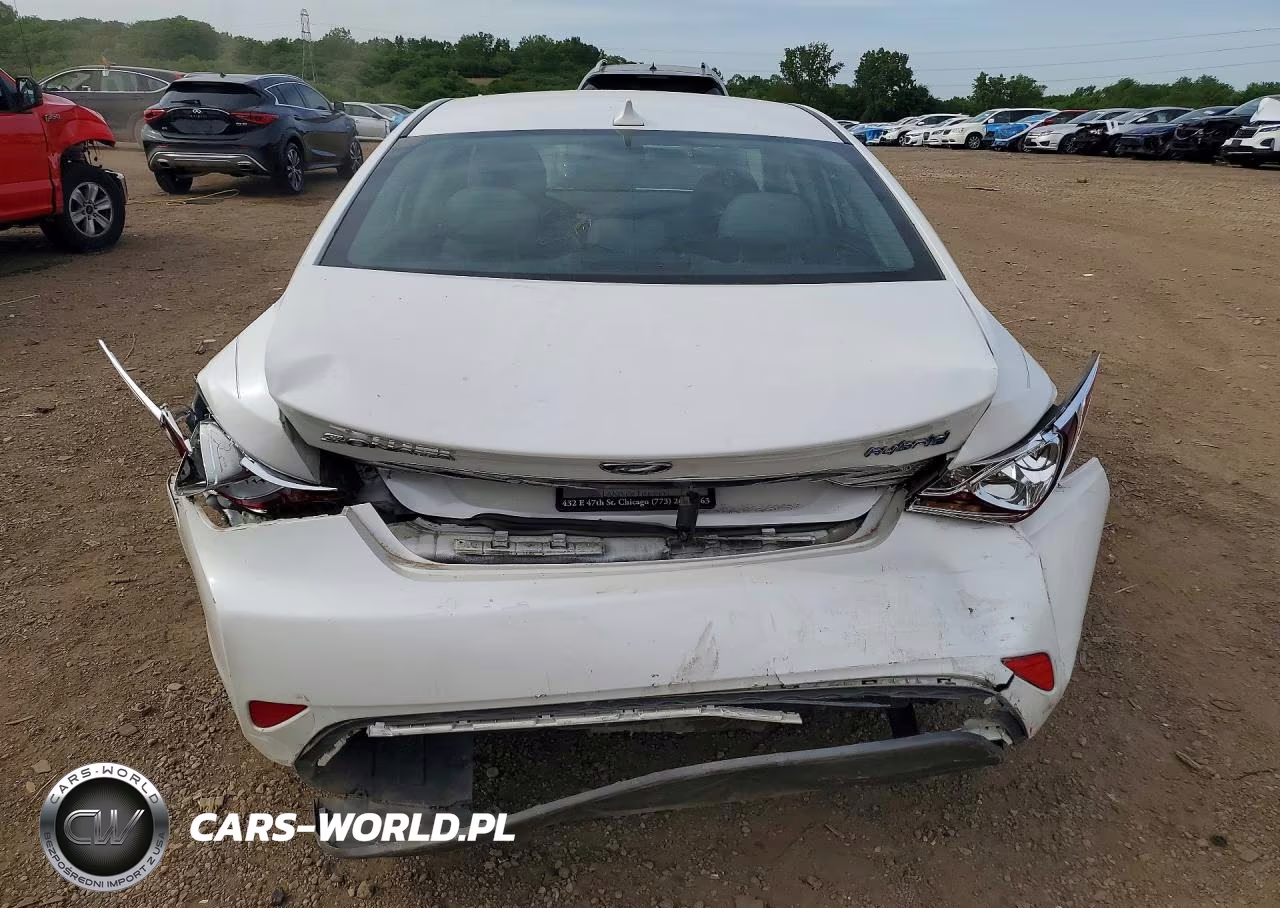 2012 Hyundai Sonata Hybrid VIN:KMHEC4A45CA022687 - 6
