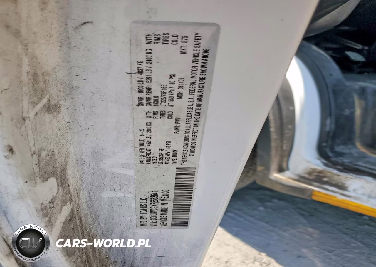 2023 Ram Promaster 2500 Delivery Van VIN:3C6LRVCGXPE563641 - 13