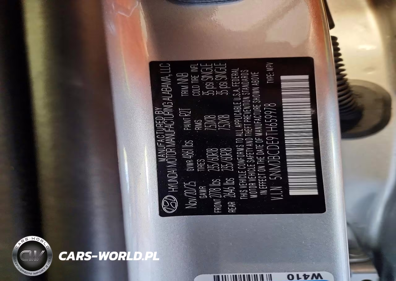 2026 Hyundai Tucson Sel VIN:5NMJBCDE9TH659978 - 14