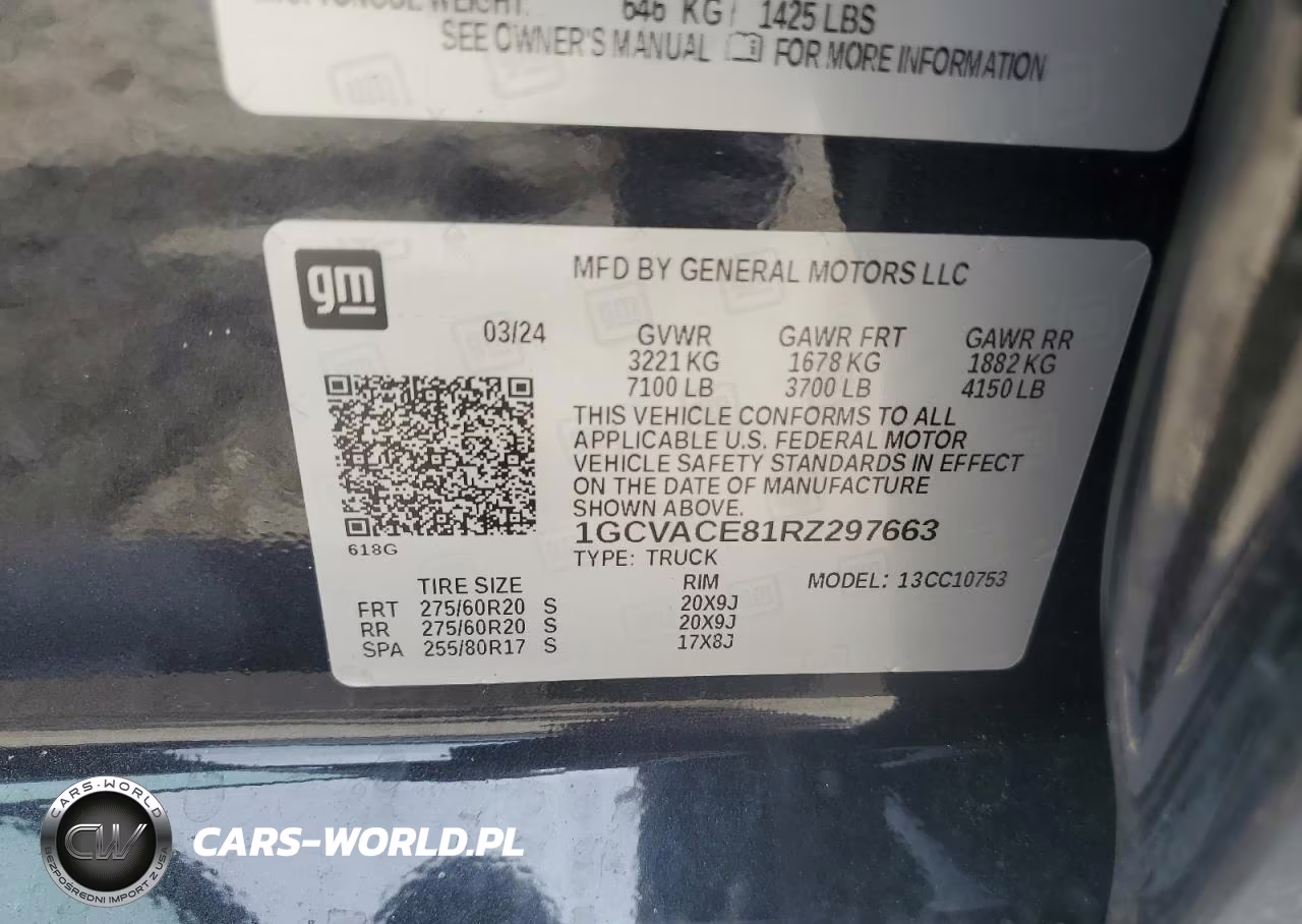 2024 Chevrolet Silverado C1500 Lt VIN:1GCVACE81RZ297663 - 12