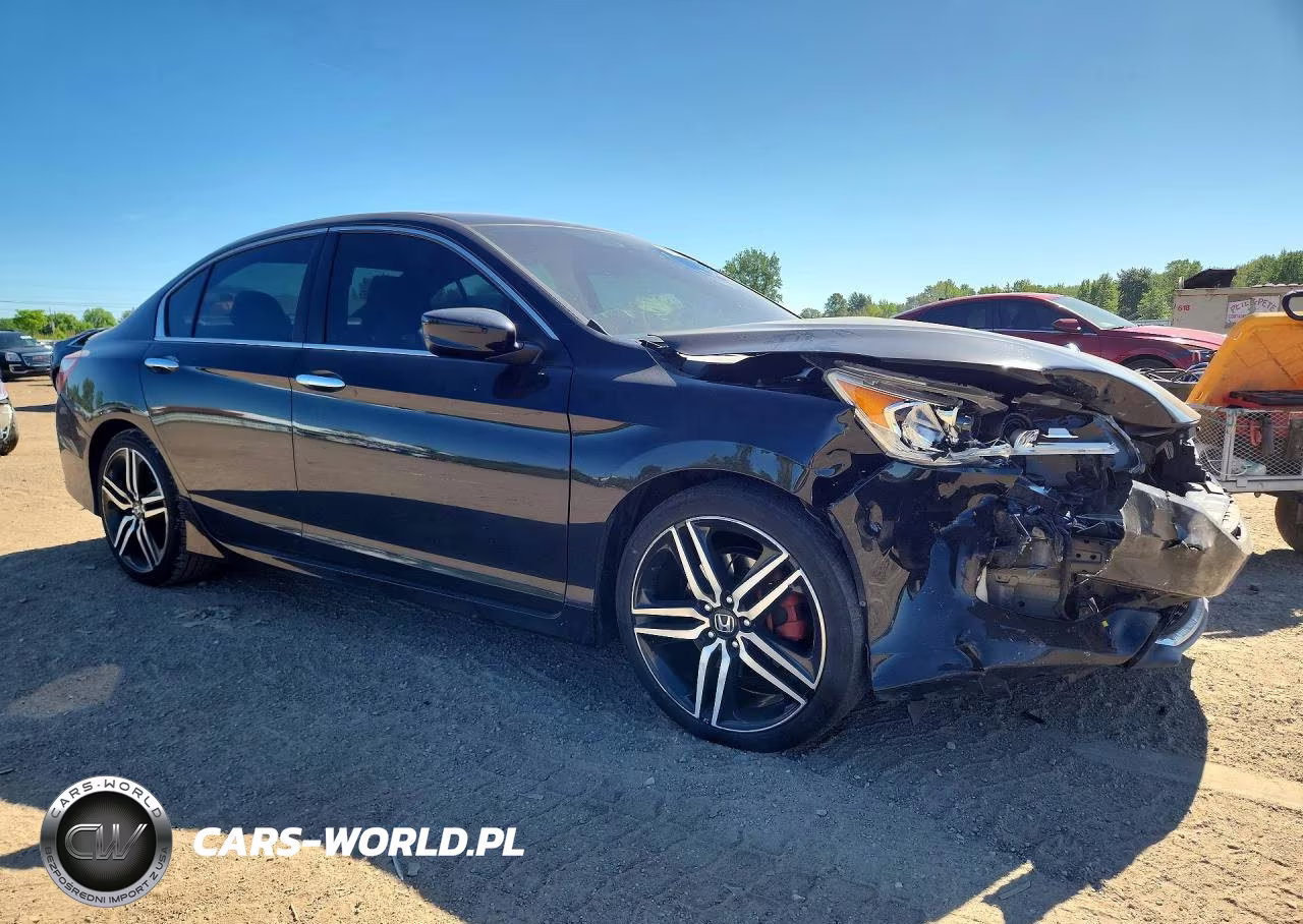 2016 Honda Accord Sport VIN:1HGCR2F5XGA034387 - 4