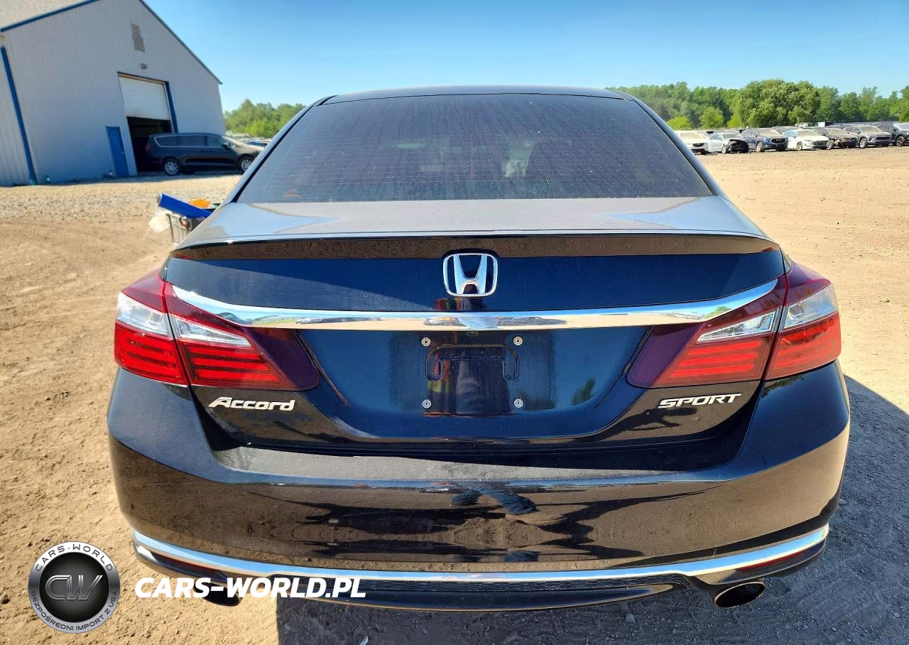2016 Honda Accord Sport VIN:1HGCR2F5XGA034387 - 6