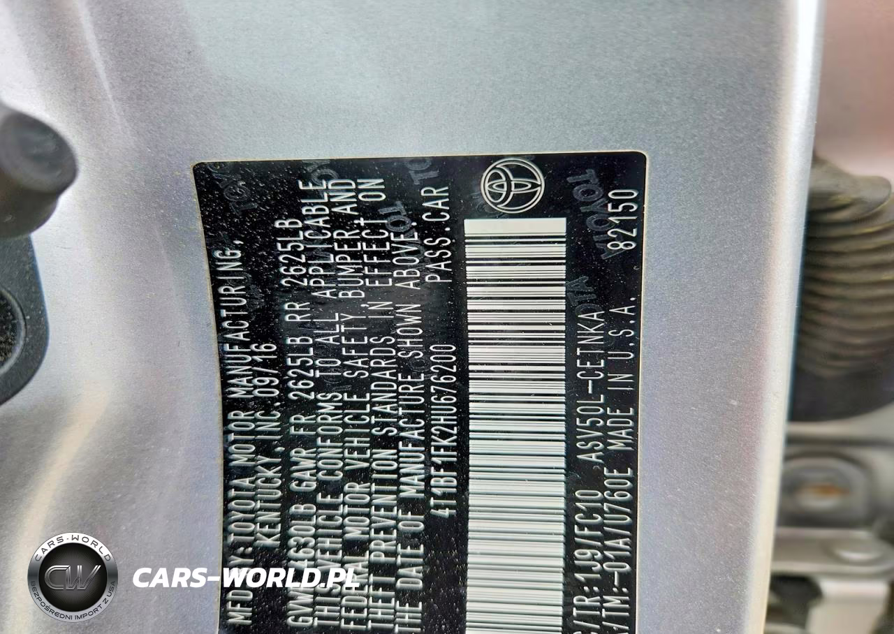 2017 Toyota Camry Le VIN:4T1BF1FK2HU676200 - 12