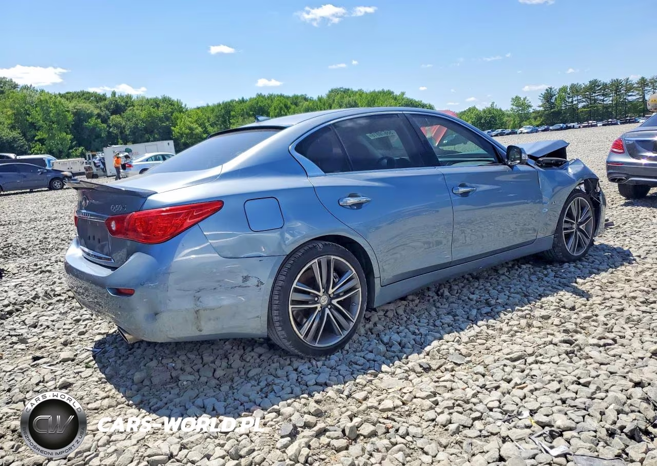 2014 Infiniti Q50 Base VIN:JN1BV7AR2EM703523 - 3