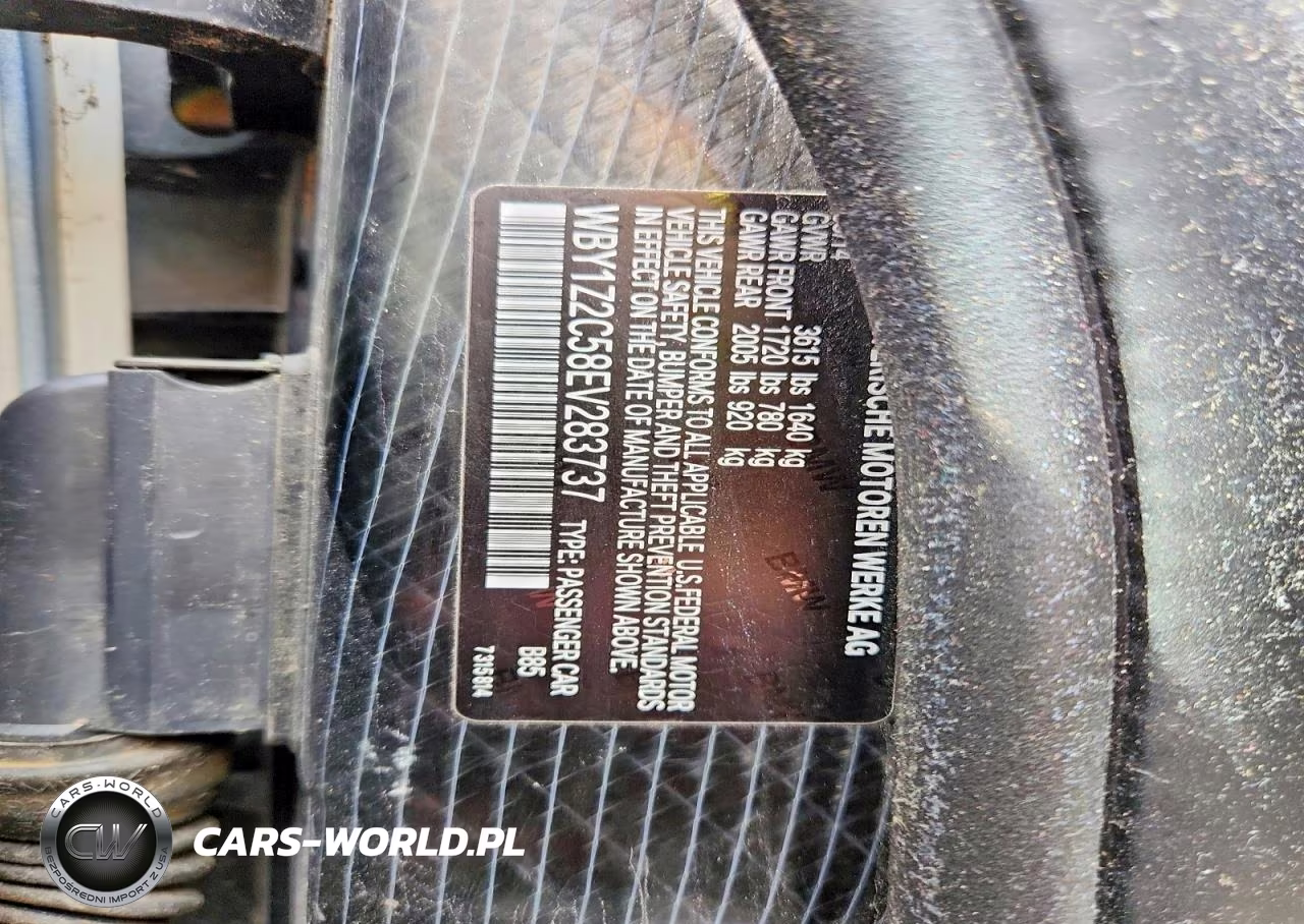 2014 BMW I3 Bev VIN:WBY1Z2C58EV283737 - 12