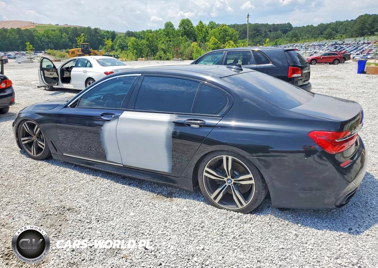 2017 BMW 740 I VIN:WBA7E2C52HG740376 - 2