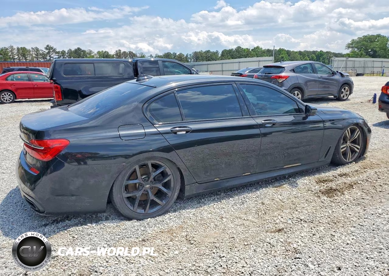 2017 BMW 740 I VIN:WBA7E2C52HG740376 - 3