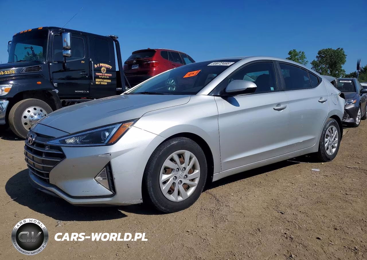 2019 Hyundai Elantra Se VIN:5NPD74LF3KH436867 - 1