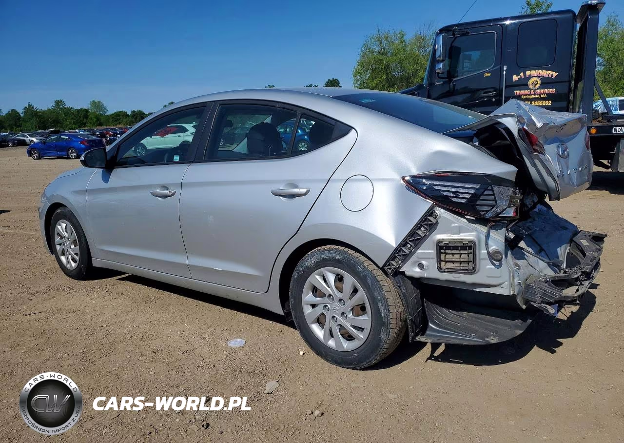 2019 Hyundai Elantra Se VIN:5NPD74LF3KH436867 - 2