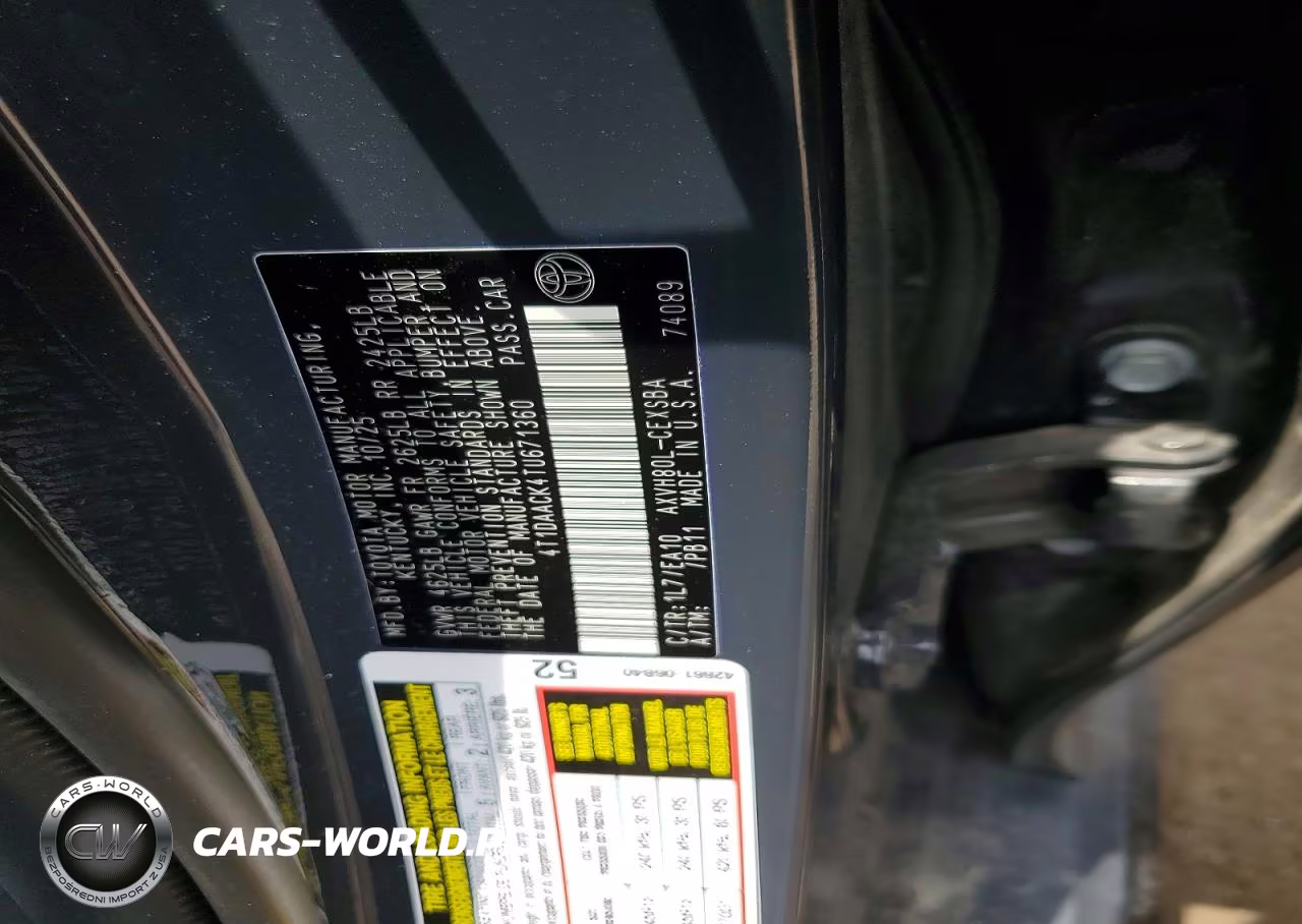 2026 Toyota Camry Se VIN:4T1DAACK4TU671360 - 12