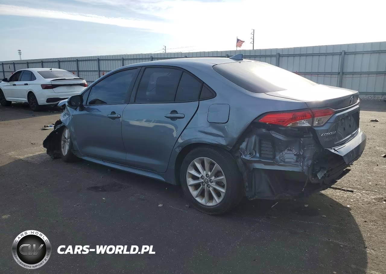 2021 Toyota Corolla Le VIN:5YFVPMAE4MP268032 - 2