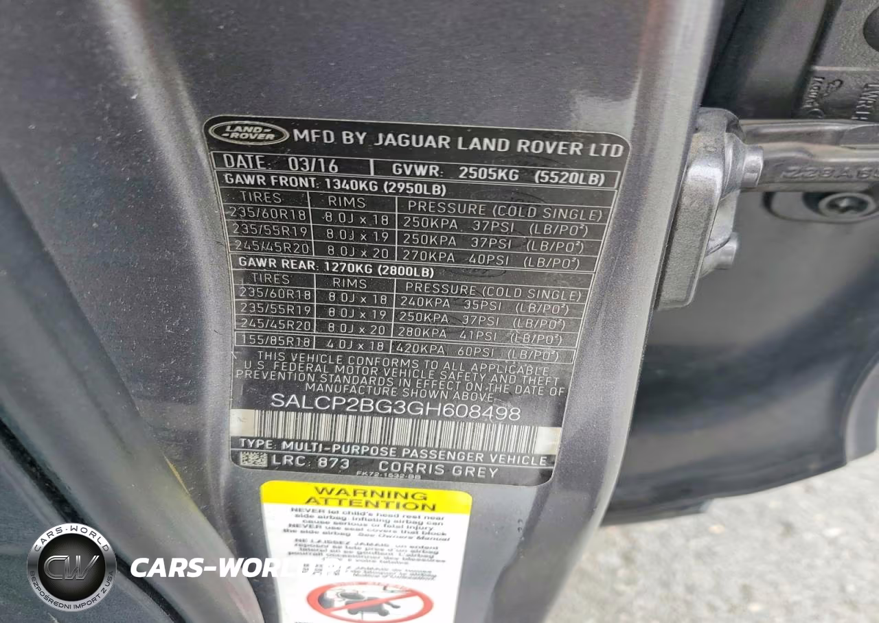 2016 Land Rover Discovery Sport Se VIN:SALCP2BG3GH608498 - 14